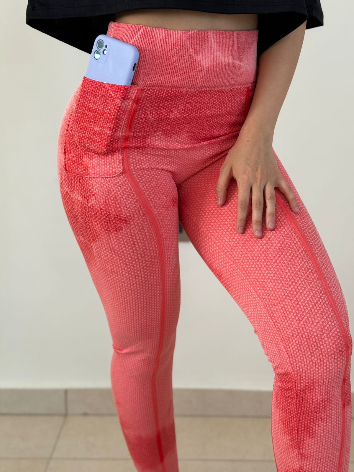 Leggin Jaspe con Bolsas