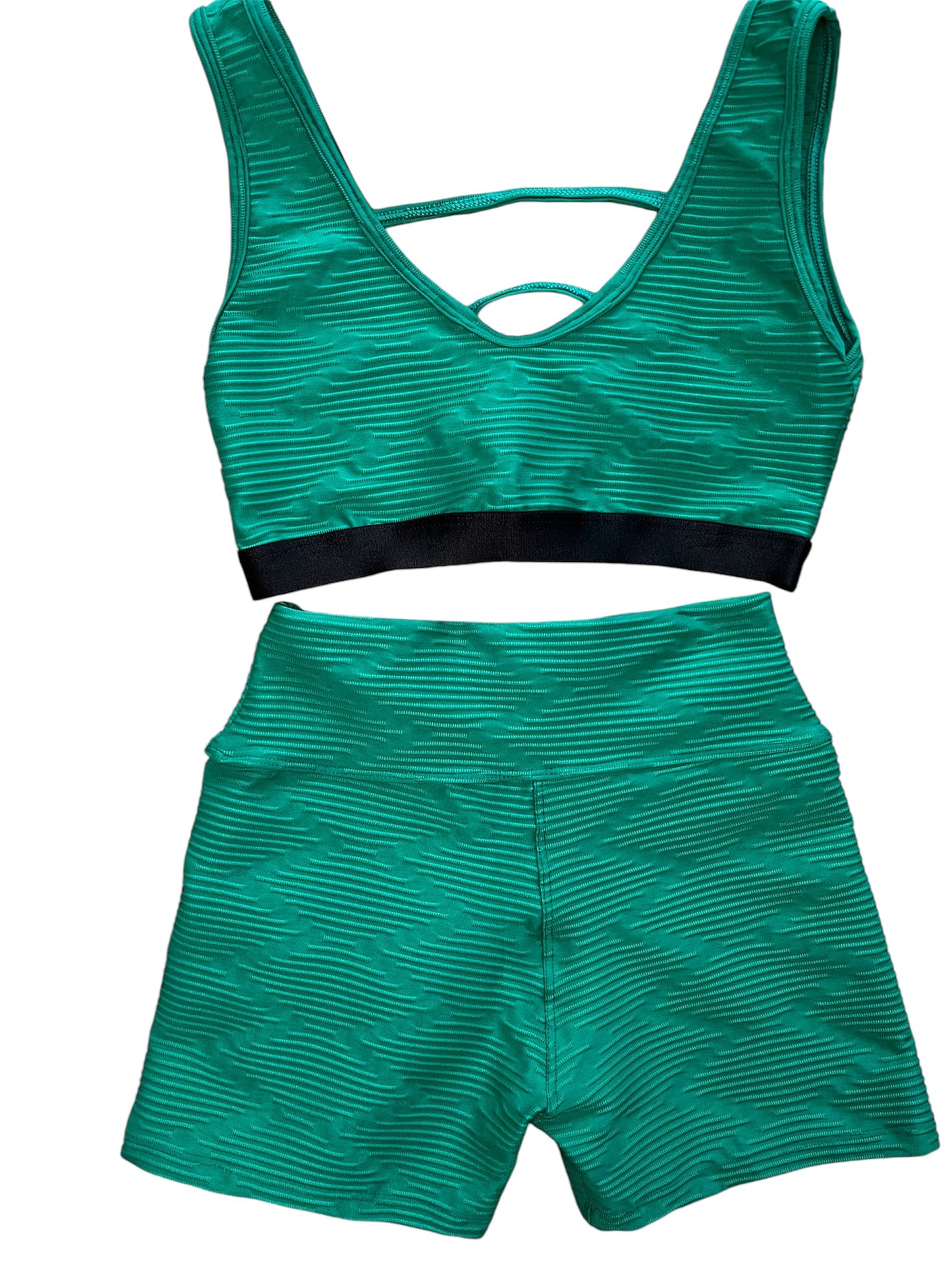Conjunto Short Textura Normal + Top