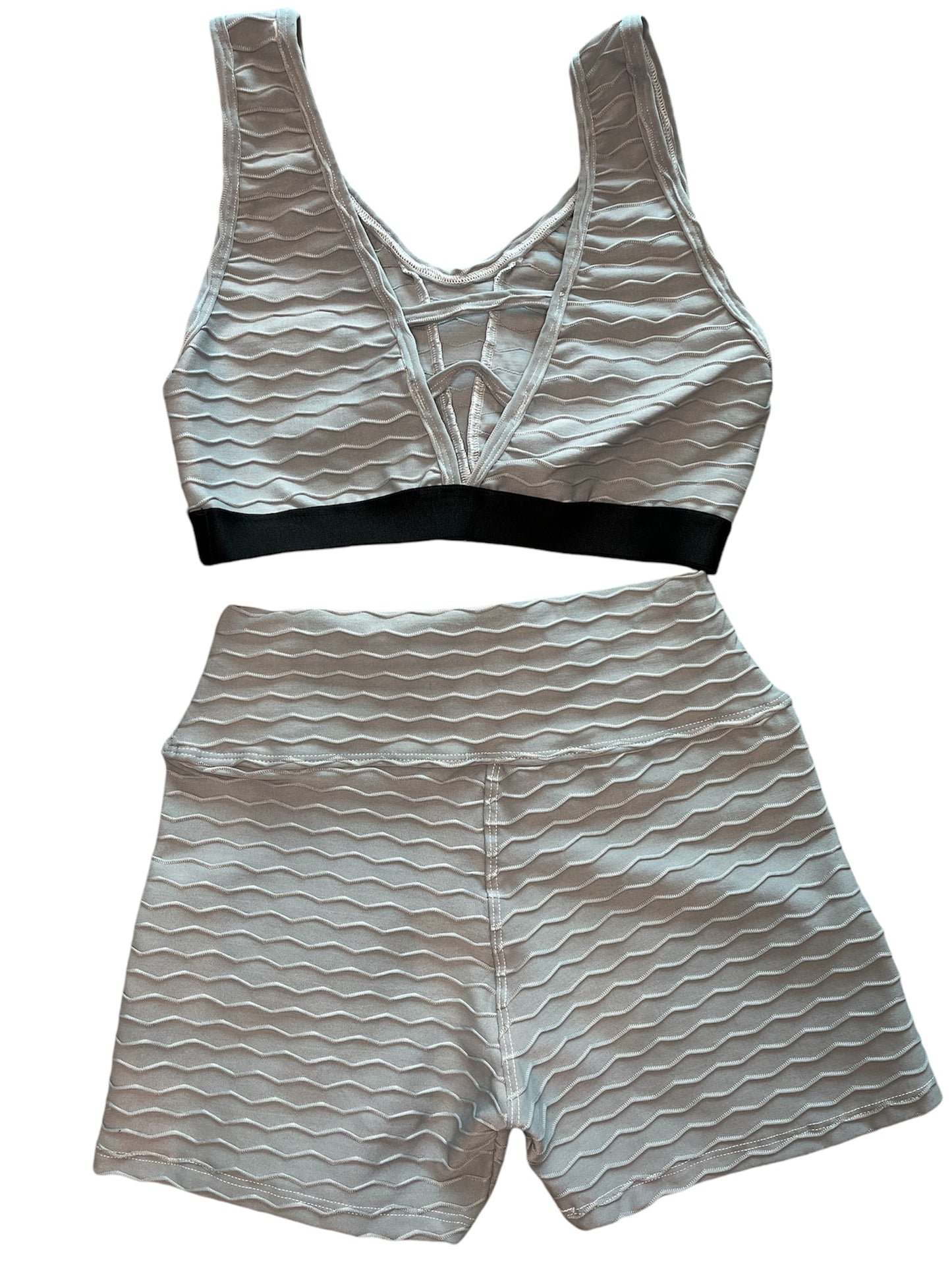 Conjunto Short Textura Normal + Top
