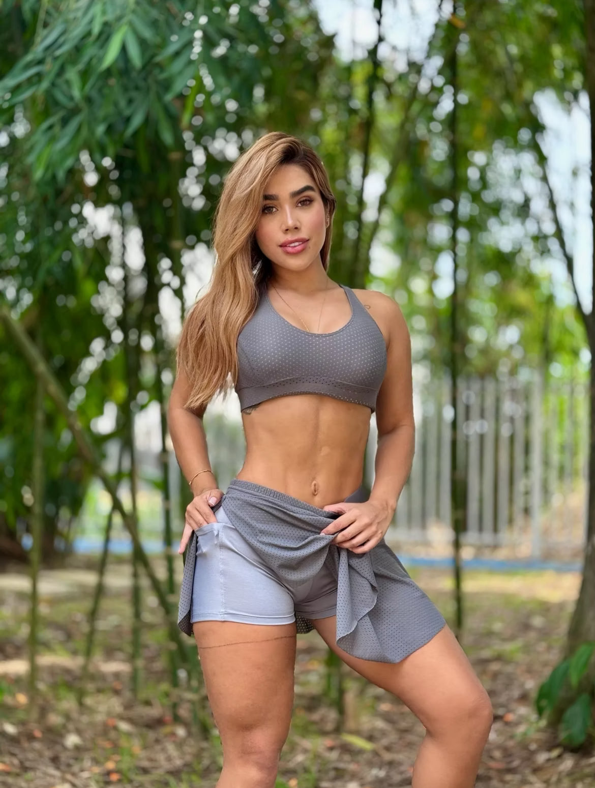 Conjunto falda short Yaeli y Top