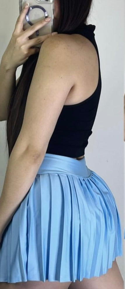 Falda Short Tablones