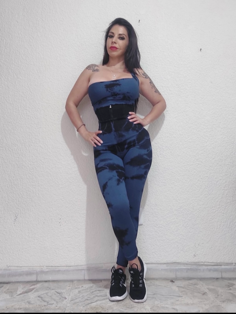 Conjunto Leggin Hombro mármol
