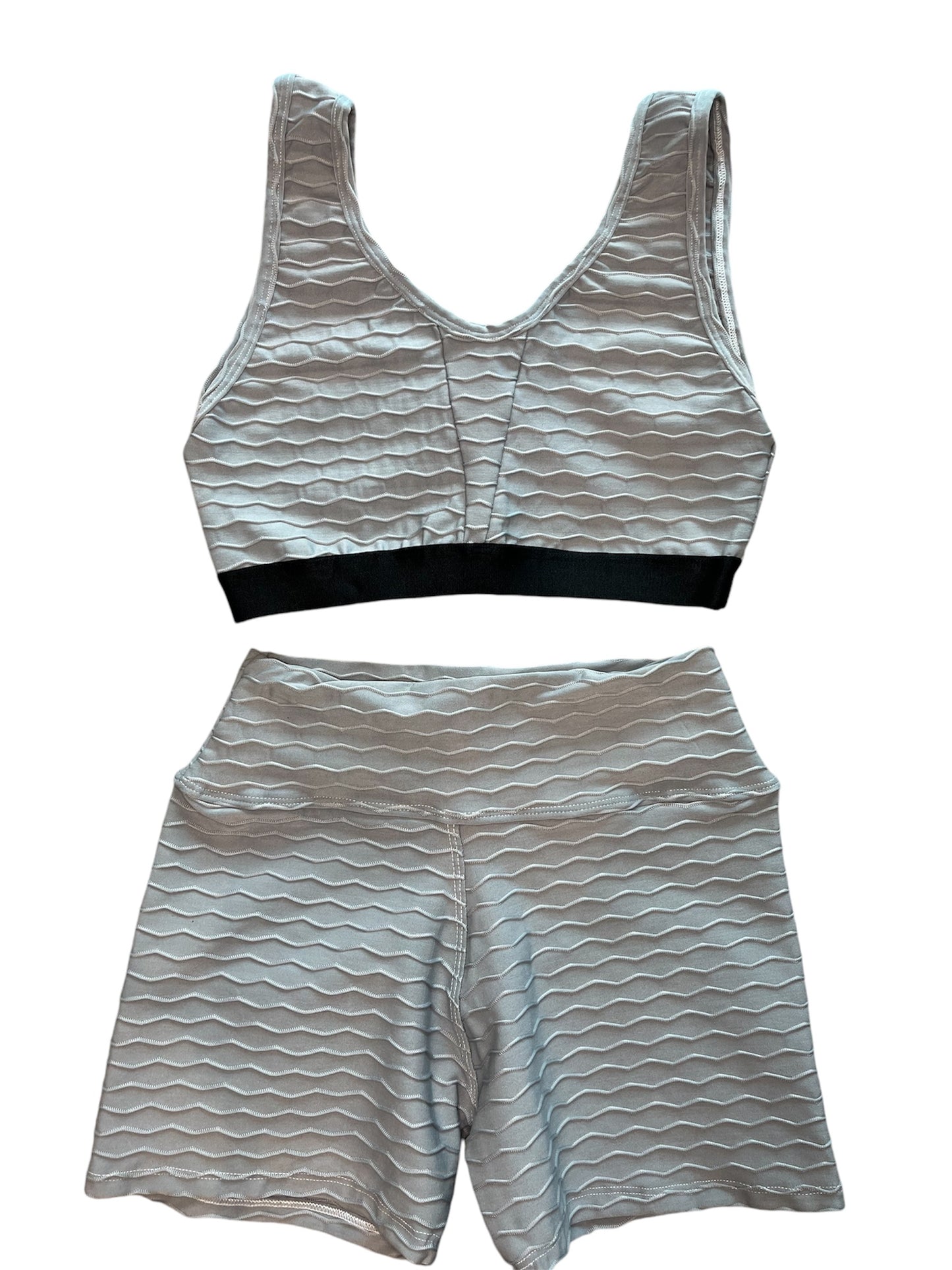 Conjunto Short Textura Normal + Top