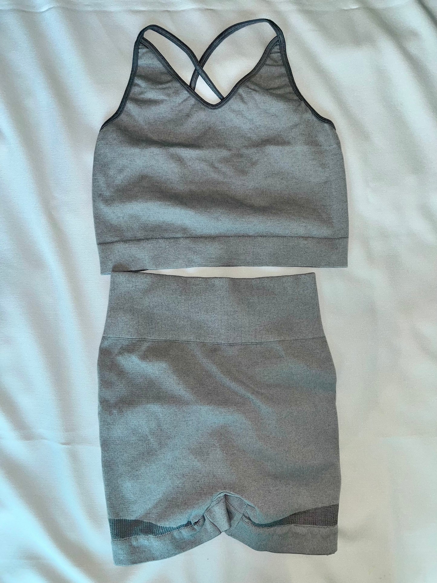 Conjunto Short y Top Tiras espalda