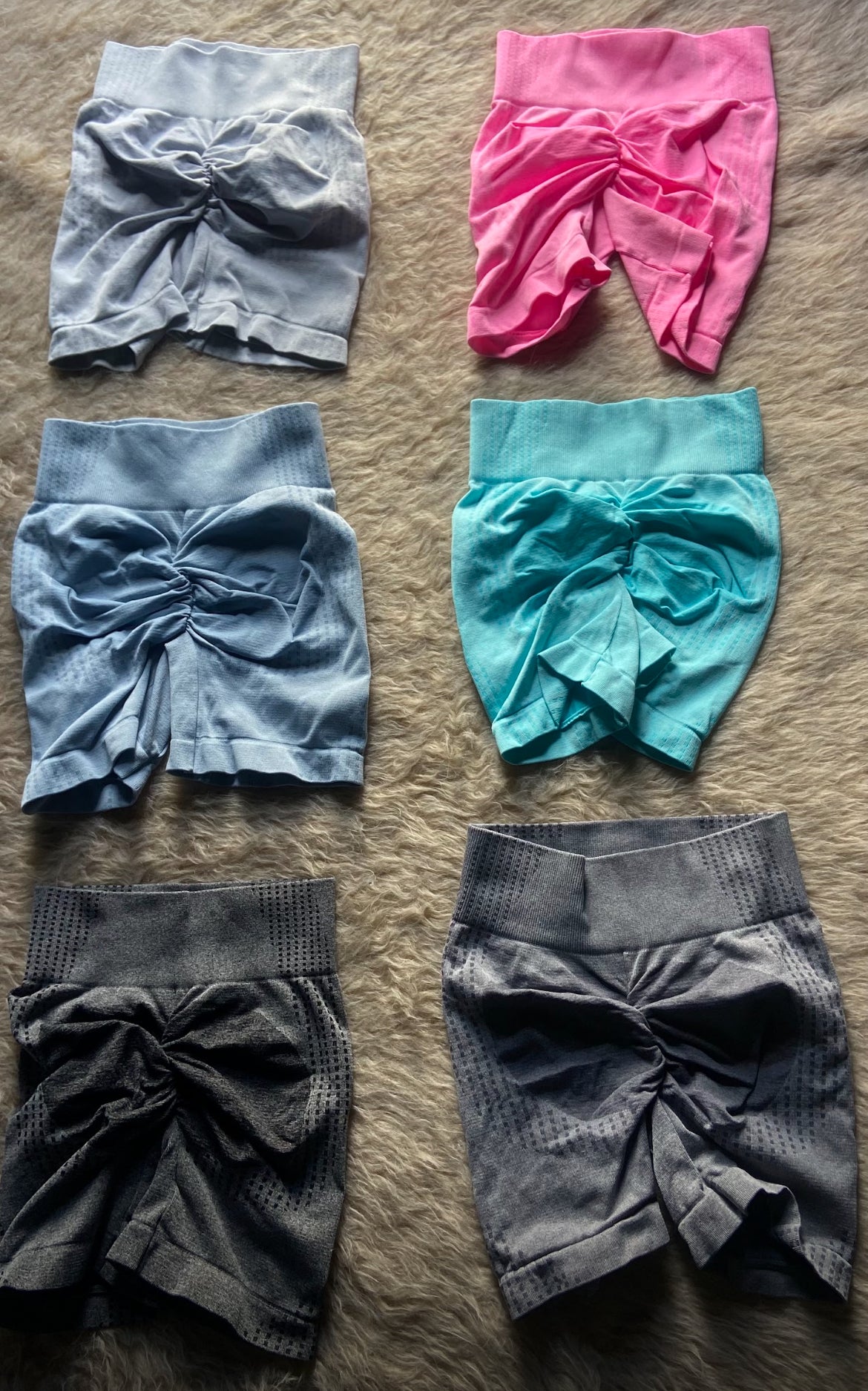 Short malla licra liso jaspe