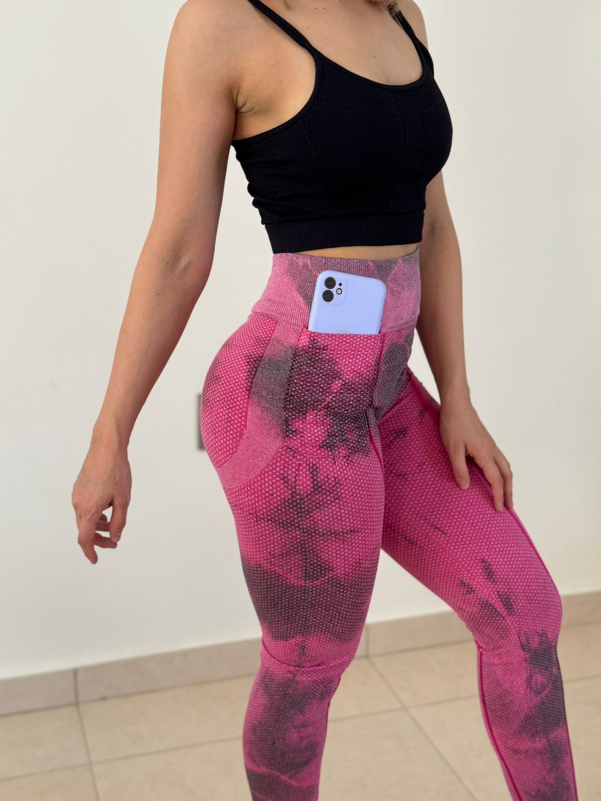 Leggin Jaspe con Bolsas