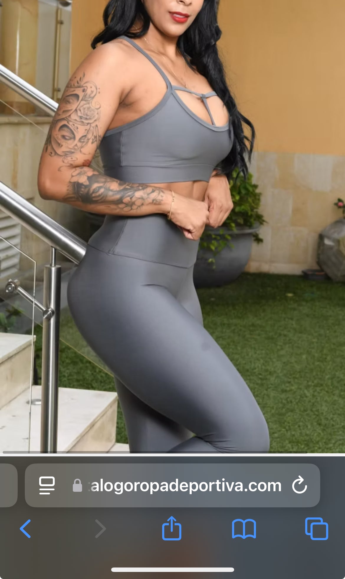 Conjunto Leggin Licra Sólido + Top