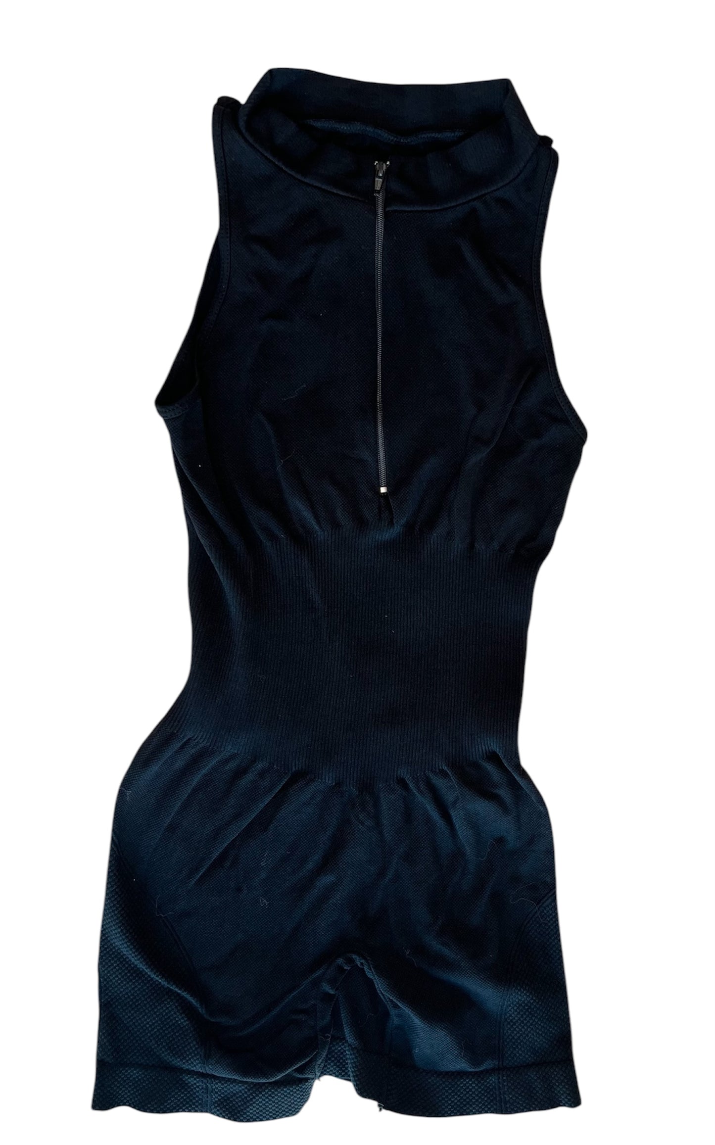 Jumpsuit Corto Cierre Cuello Alto