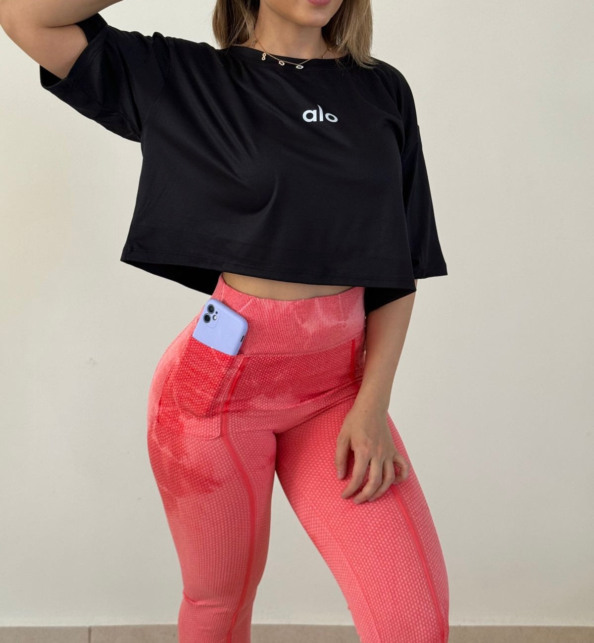 Leggin Jaspe con Bolsas