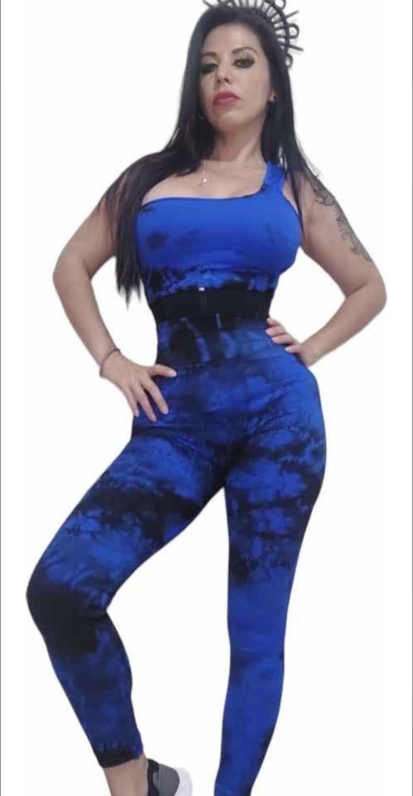 Conjunto Leggin Hombro mármol