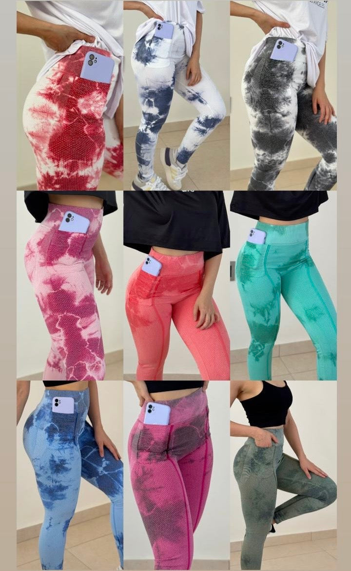 Leggin Jaspe con Bolsas