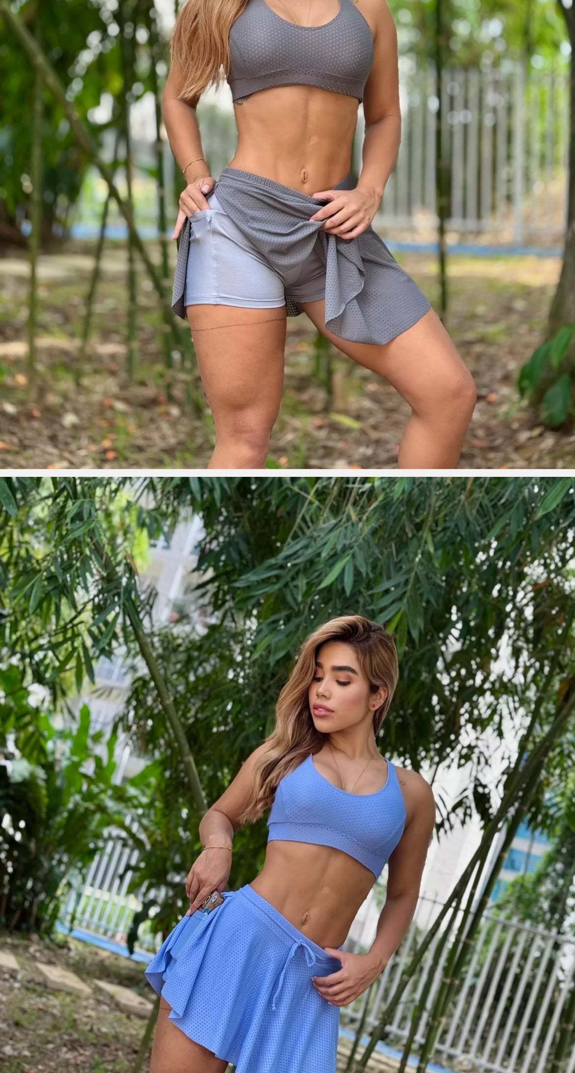 Conjunto falda short Yaeli y Top