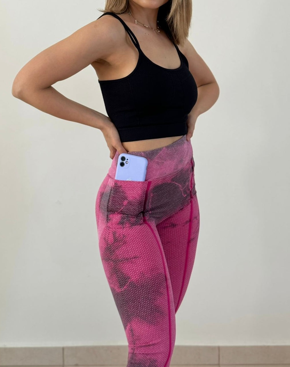 Leggin Jaspe con Bolsas