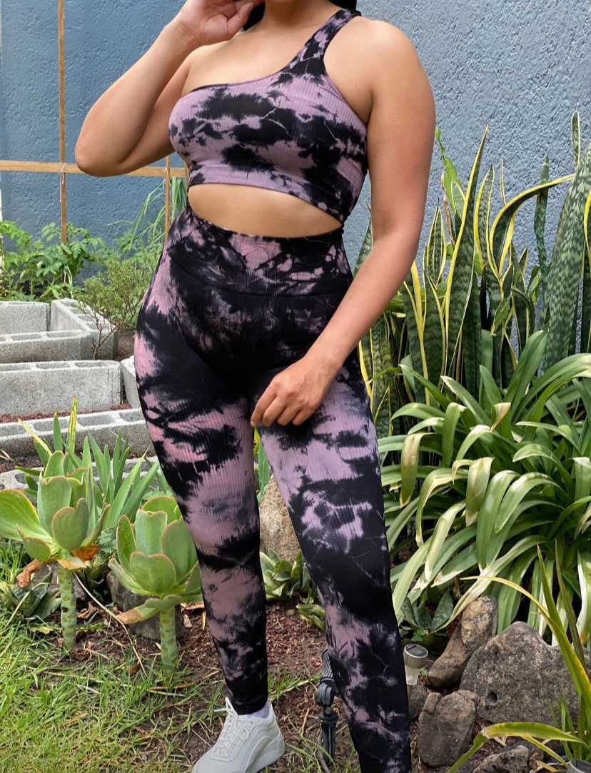 Conjunto Leggin Hombro mármol