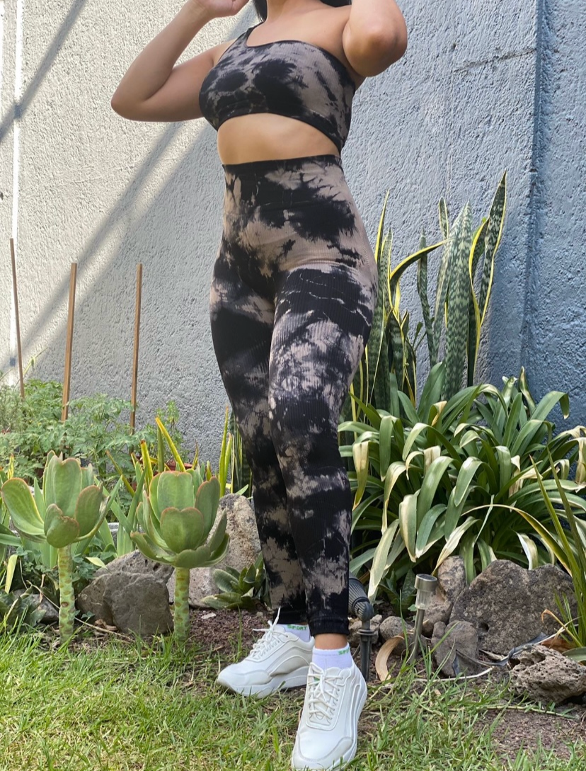 Conjunto Leggin Hombro mármol