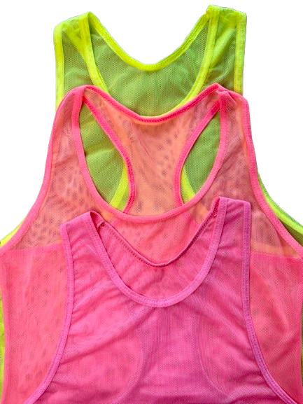 Blusa Sin Manga Esqueleto malla