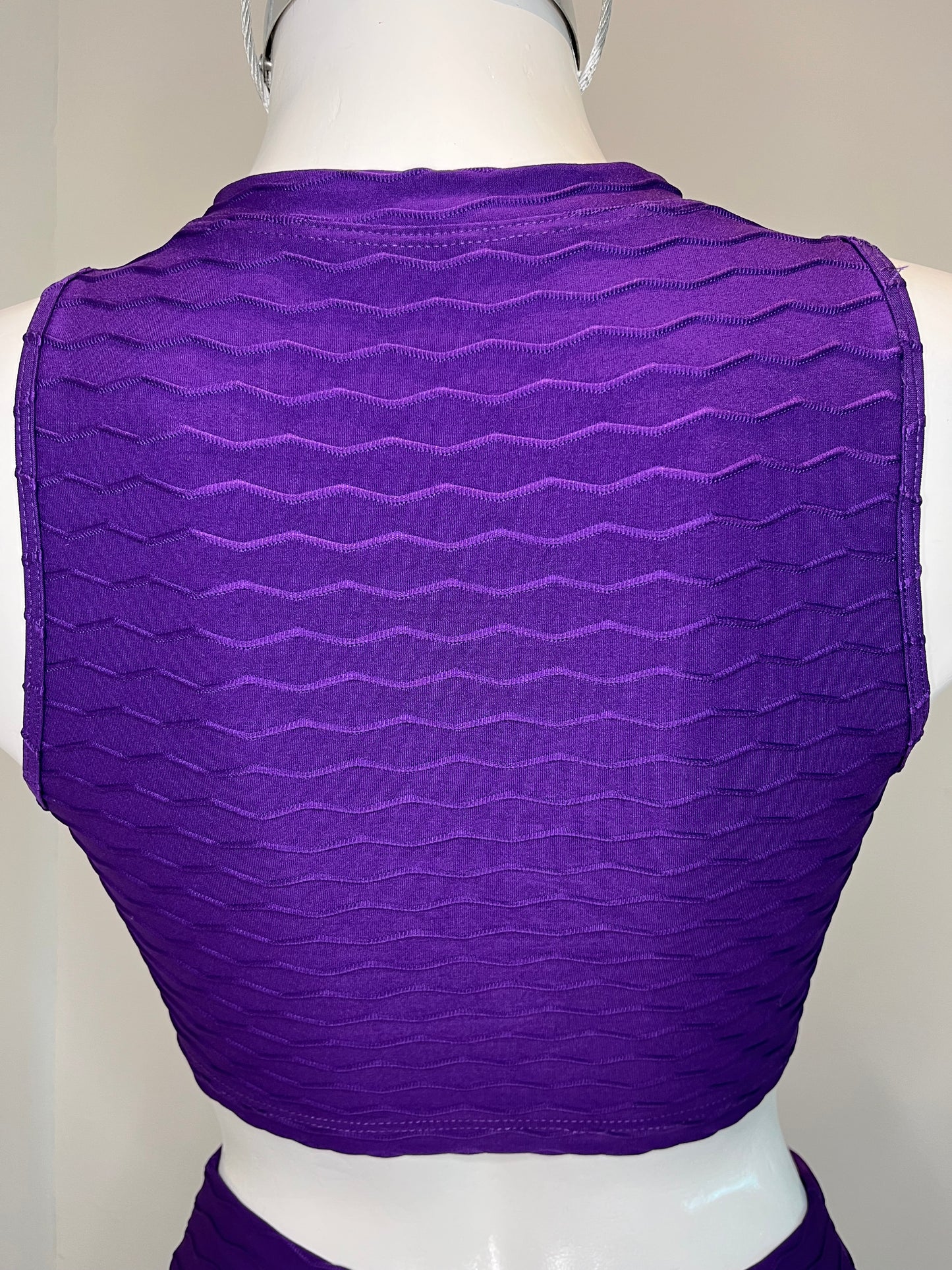 Conjunto Short Textura push up + Top