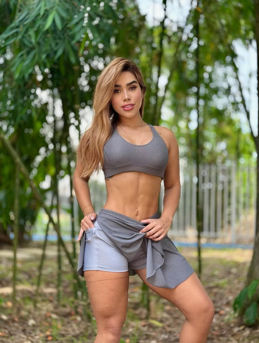 Conjunto falda short Yaeli y Top