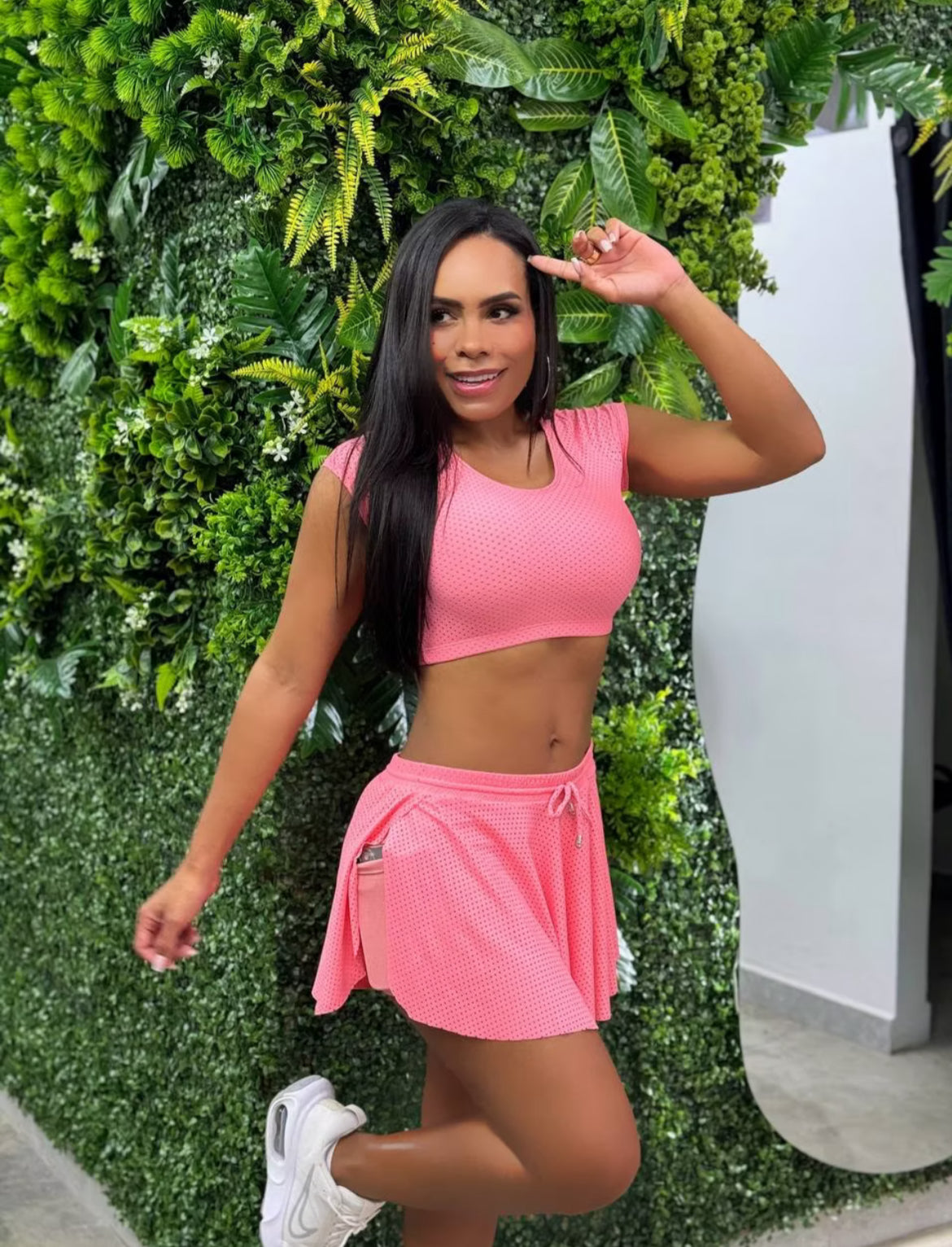 Conjunto falda short Yaeli y Top