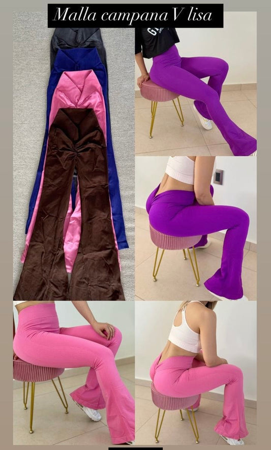 Leggin malla campana lisa V