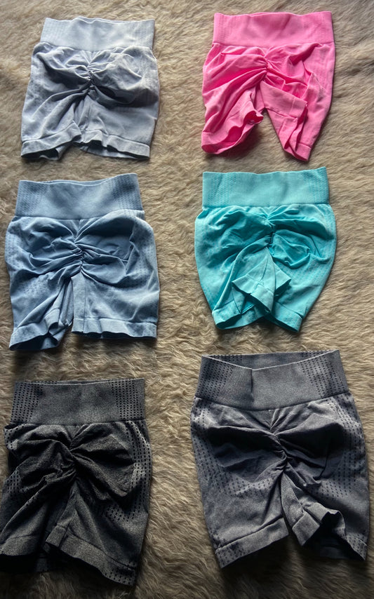 Short malla licra liso jaspe