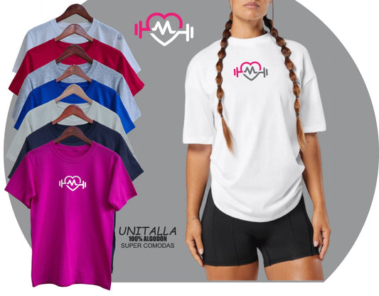 Camiseta algodón Unitalla
