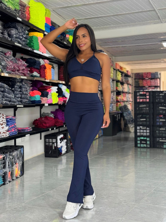 Conjunto LegginCampana doble cierre + Top