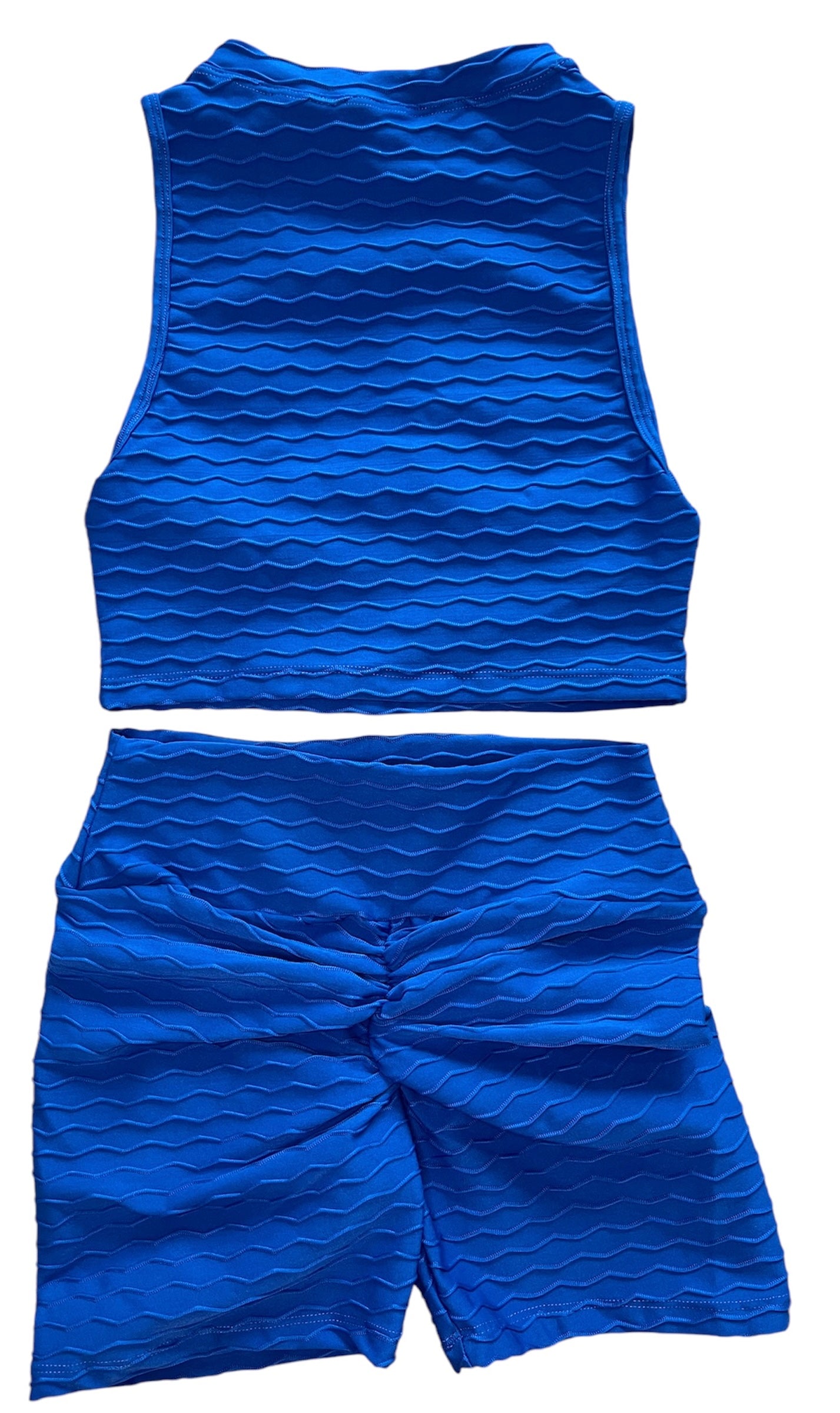 Conjunto Short Textura push up + Top