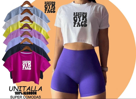 Crop Top Algodón