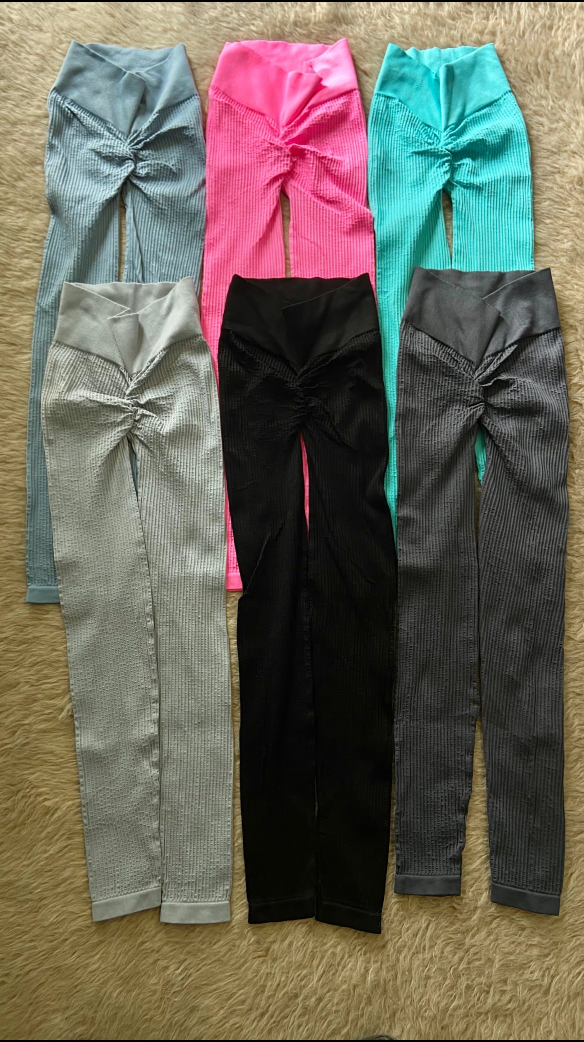 Leggin Malla Licra Acanalada push up