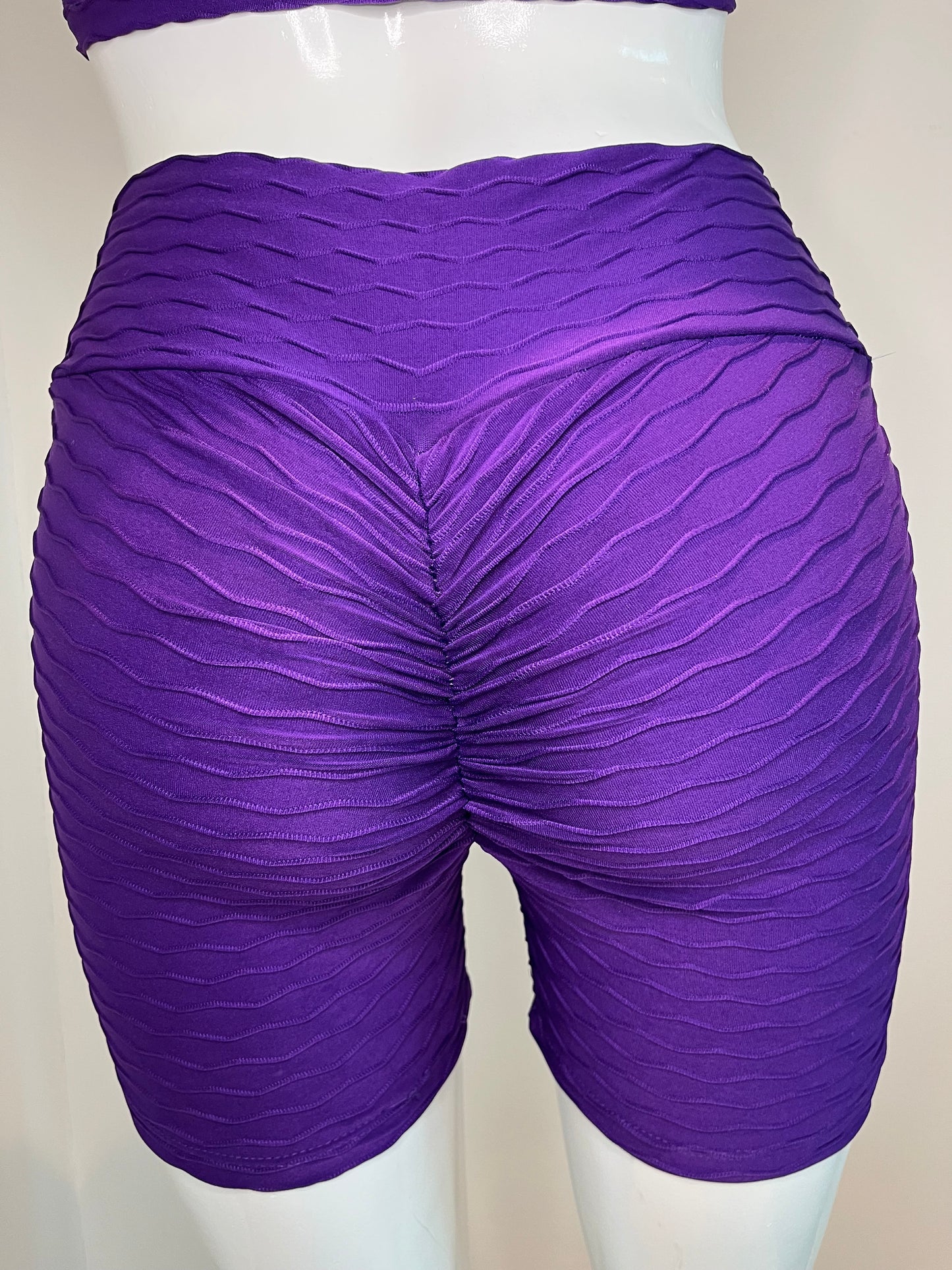 Conjunto Short Textura push up + Top