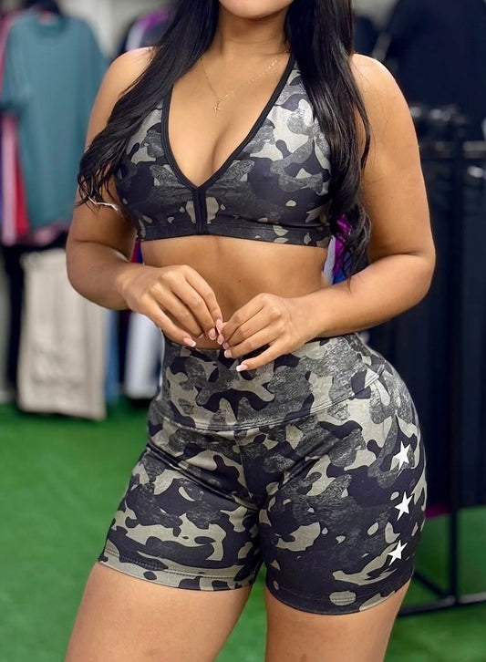Conjunto Short + Top Sublimado