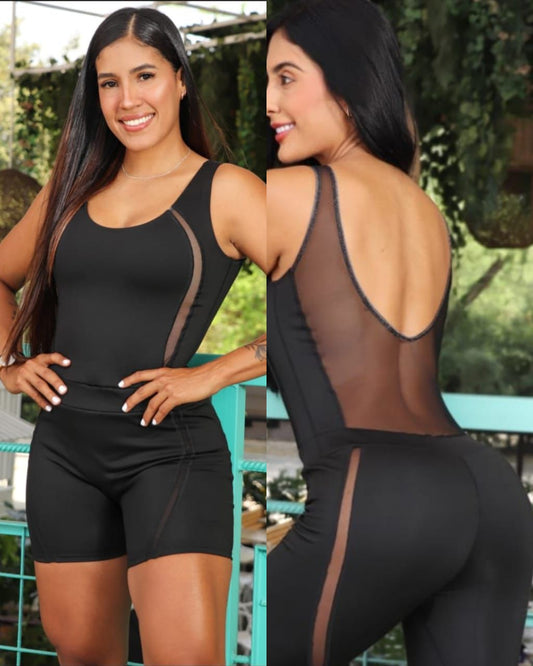 Jumpsuit Corto Cristal