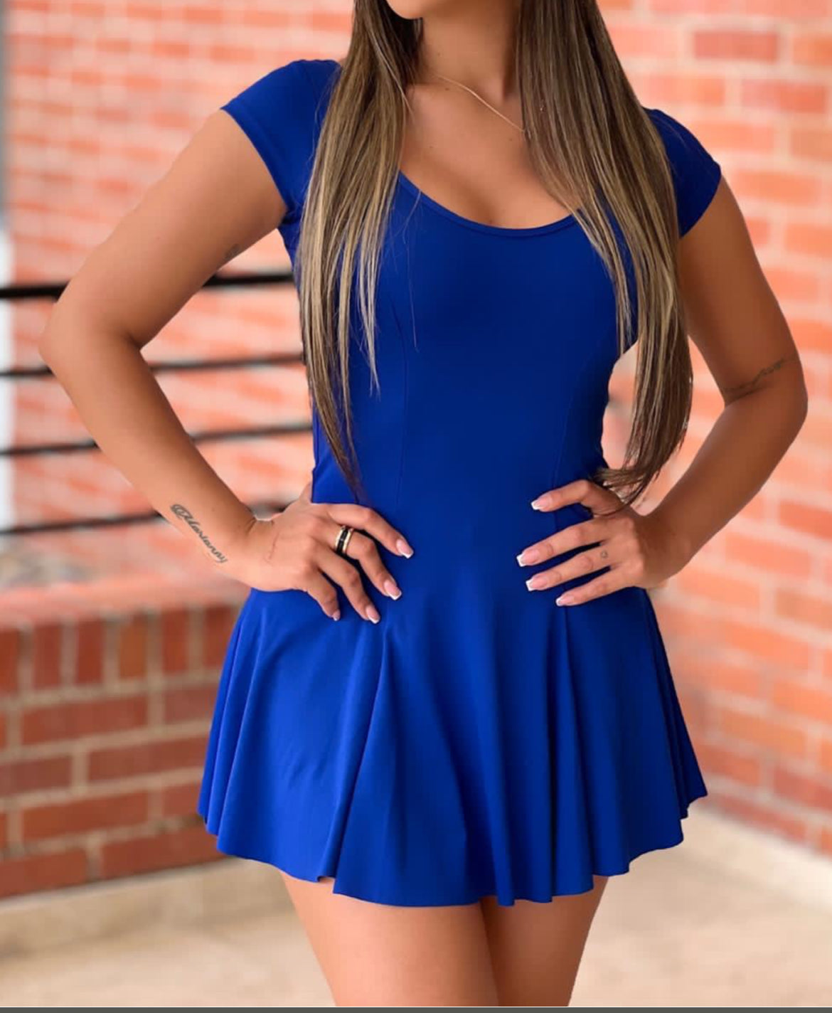 Vestido Mariposa y Short